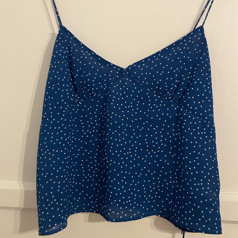 Polka dot tank top